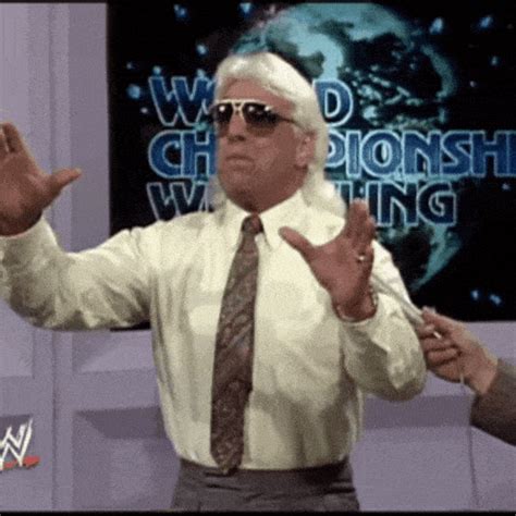 The perfect Ric flair Ric flair woo Wrestling Animated GIF for your conversation. . Woo ric flair gif